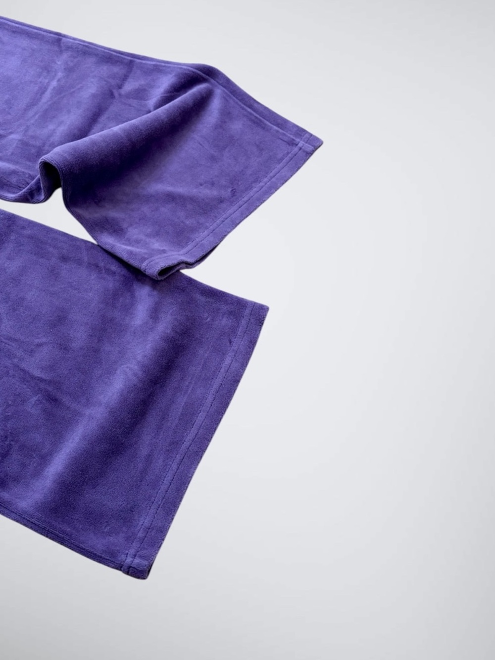Juicy Couture Black Label Purple Velour Track Pants - Picture 6 of 7